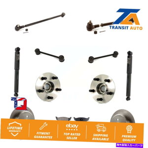 TXyV NCX[PTN[U[p̃AfBXN[^[u[LpbhxAOTXyVLbgi11PCj Rear Disc Rotors Brake Pad Bearing Suspension Kit (11Pc) For Chrysler PT Cruiser