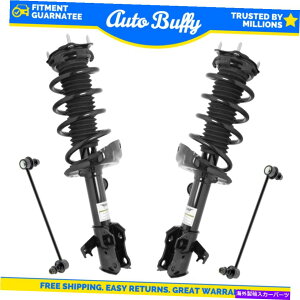 TXyV Unity 4PC Front LeftRight Strut and Coil Sprut + Sway BarNfor Acura RDX Unity 4pc Front Left & Right Strut and Coil Spring + Sway Bar Link for Acura RDX