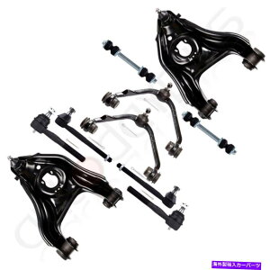 TXyV V10pcSȃtgAbp[у[[XeAOLbgtBbgtH[hJ[2wd̂ New 10pc Complete Front Upper and Lower Steering Kit Fits Ford Lincoln 2WD ONLY
