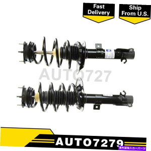 TXyV [tg̍EE2xXgbgw/RCXvOZbgtH[htH[JX2008-2011 Monroe Front Left Right 2X Strut w/ Coil Spring Set For Ford Focus 2008-2011