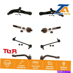 TXyV tgRg[A[{[WCg^CbhGhNLbgi8PCjq_C\i^eBA Front Control Arm & Ball Joint Tie Rod End Link Kit (8Pc) For Hyundai Sonata Kia