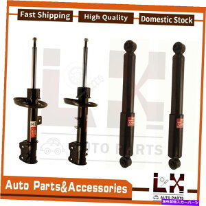 TXyV 4PCS KYBVbNAu\[o[XgbgAtg+EE500tBAbg2012-2017 4PCS KYB Shock Absorber Strut Rear Front Left+Right Fits 500 Fiat 2012-2017