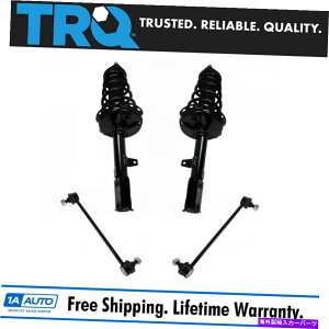 �T�X�y���V���� TRQ 4PC���A�X�g���b�g�X�v�����O�A�Z���u�����X�E�F�C�o�[�G���h�����N�L�b�g���N�T�XRX350 TRQ 4pc Rear Strut Spring Assembly & Sway Bar End Link Kit for Lexus RX350�y���s�A���i�z