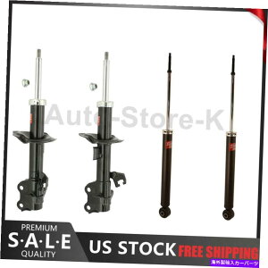 TXyV KYBtgAVbN2009-2013YL[u4̊SȃXgbgZbg KYB Front & Rear Shock Complete Strut Set of 4 for 2009-2013 Nissan Cube