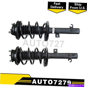 TXyV [tgE2xXgbgƃRCXvOZbgtH[htH[JX2008-2011 Monroe Front Left Right 2X Strut and Coil Spring Set For Ford Focus 2008-2011
