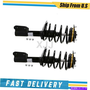 TXyV 2006N2013ÑV{[Cp2̃tgSȃXgbgRCXvÕ[Zbg Monroe Set of 2 Front Complete Strut Coil Spring For 2006-2013 Chevrolet Impala