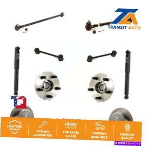 TXyV NCX[PTN[U[p̃AfBXN[^[u[LpbhxAOTXyVLbgi11PCj Rear Disc Rotors Brake Pad Bearing Suspension Kit (11Pc) For Chrysler PT Cruiser