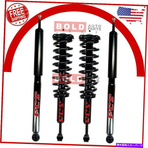 �T�X�y���V���� �t�����g�R���v���[�g�X�g���b�g�ƃ��A�V���b�N�Z�b�g4PCS FCS 2007-2018 Toyota Tundra Front Complete Strut and Rear Shocks Set 4PCS FCS For 2007-2018 Toyota Tundra