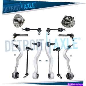 TXyV BMW 12PCtgORg[A[zC[xAOnu^Cbh BMW 12pc Front lower Forward Rearward Control arm Wheel Bearing Hubs Tie Rods