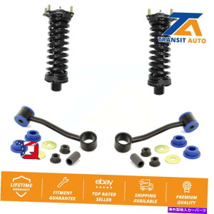 TXyV W[voeB_bWjg̃tgRv[gVbNAZuTORNLbg Front Complete Shock Assembly And TOR Link Kit For Jeep Liberty Dodge Nitro