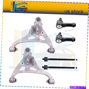 �T�X�y���V���� �t�B�b�g2003-2008�g���^�J���[���Z�b�g6�t�����g�^�C���b�h�G���h�X�^�r���C�U�[�o�[�G���h�����N Fits 2003-2008 Toyota Corolla Set Of 6 Front Tie Rod End Stabilizer Bar End Link�y���s�A���i