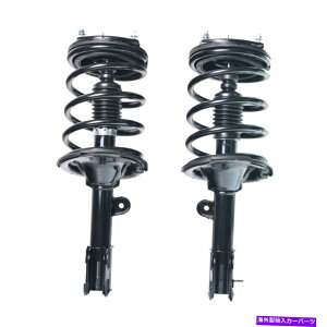 �T�X�y���V���� �y�A�t�����g�� +�E�T�C�h�V���b�N�X�g���b�g���X�v�����O2007-2009�q�����_�C�T���^�t�F Pair Front Left + Right Side Shock Strut & Spring For 2007-2009 Hyundai Santa Fe�y���s�A���i�z