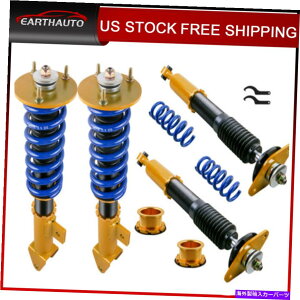 �T�X�y���V���� �_�b�W�[�d��̂��߂�4x�R�C���I�[�o�[�V���b�N�T�X�y���V����06-10 SRT-8 adj height 4X Coilover Shock Strut Suspension For Dodge Charger 06-10 SRT-8 Adj Height�y���s�A���i�z