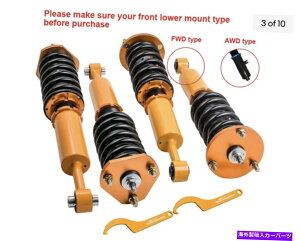 TXyV NTX̃RCI[o[~LbgIS350 IS250 06-12 GS430 06-07 GS300/GS350 07-11 Coilovers Lowering Kit for Lexus IS350 IS250 06-12 GS430 06-07 GS300/GS350 07-11