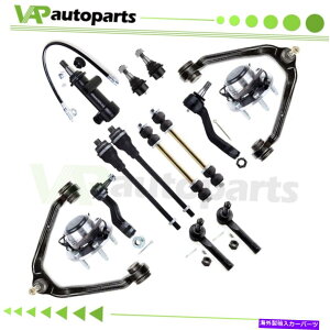 TXyV 02-06LfbNGXJ[hp̃XEFCo[Rg[A[{[WCgzC[xAOnu Sway Bar Control Arm Ball Joint Wheel Bearning Hub For 02-06 Cadillac Escalade