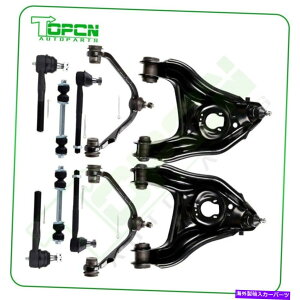 TXyV 10PCS Ford Lincoln 2WD݂̂̃tgAbp[TXyVLbg 10pcs Complete Front Upper and Lower Suspension Kit For Ford Lincoln 2WD ONLY
