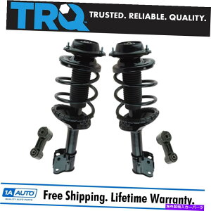 �T�X�y���V���� TRQ 4PC�t�����g�T�X�y���V�����L�b�g���S�Ƀ��[�h���ꂽ�X�g���b�g�A�Z���u��w/ sway�o�[�����N TRQ 4pc Front Suspension Kit Complete Loaded Strut Assemblies w/ Sway Bar Links�y���s�A���i�z