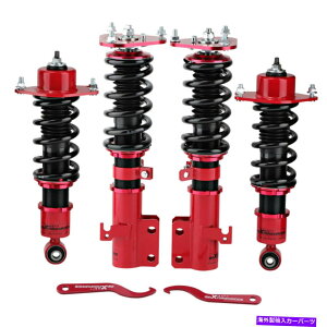 �T�X�y���V���� �g���^�Z���J�̃R�C���I�[�o�[�L�b�g2000-2006�T�X�y���V�����V���b�N�X�g���b�g�A�W���̍��� Coilovers Kits For Toyota Celica 2000-2006 Suspension Shock Struts Adj Height�y���s�A���i�z