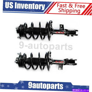 �T�X�y���V���� 2010�N����2013�N��Kia Forte��FCS�T�X�y���V�����X�g���b�g�ƃR�C���X�v�����O�A�Z���u���t�����g2 FCS Suspension Strut and Coil Spring Assembly Front 2 Of For 2010-2013 Kia Forte�y���s�A���i�z