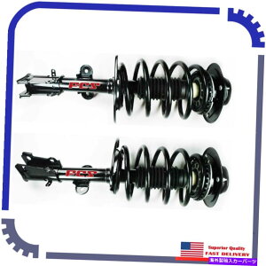 �T�X�y���V���� 2PCS FCS�T�X�y���V�����X�g���b�g�X�g���b�g�t�����g�����E2004�N����2007�N�N���C�X���[�p�V�t�B�J�x�[�X 2Pcs FCS Suspension Strut Front Left&Right For 2004-2007 Chrysler Pacifica Base�y���s�A