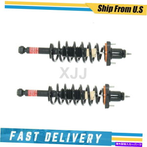 �T�X�y���V���� 2009-2010 Dodge Journey��2�̃��A���S�ȃX�g���b�g�ƃR�C���X�v�����O�̃������[�Z�b�g Monroe Set of 2 Rear Complete Strut and Coil Spring For 2009-2010 Dodge Journey�y���s�A���i�z
