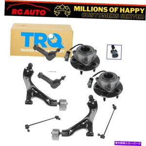 �T�X�y���V���� TRQ�R���g���[���A�[���^�C���b�h�X�E�F�C�o�[�����N�n�u�x�A�����Oequinox�g�����g�r���[�p�Z�b�g TRQ Control Arm Tie Rod Sway Bar Link Hub Bearing Set for Equinox Torrent Vue�y���s�A���i�z