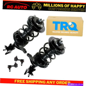 �T�X�y���V���� TRQ 4�s�[�X�L�b�g�X�g���b�g���R�C���X�v�����O�X�E�F�C�o�[�G���h�����NLH RH for 02-06 Honda CR-V TRQ 4 Piece Kit Strut & Coil Spring Sway Bar End Link LH RH for 02-06 Honda CR-V�y���s�A���i�z