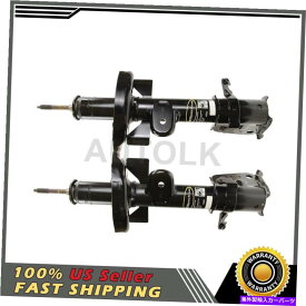 サスペンション サスペンションストラットフロント左前面パイロット2009-2015ホンダ2x Suspension Strut Front Left Front Right for Pilot 2009-2015 Honda 2x