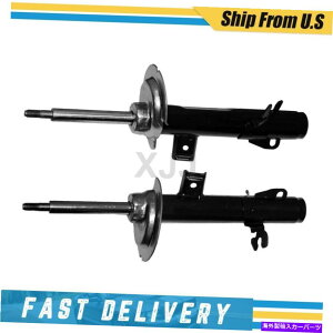 TXyV 2002N2008Ñ~jN[p[̂߂2̐ʍOʂ̊SȃXgbg̃Zbg Set of 2 Front Left Front Right Complete Struts For 2002-2008 Mini Cooper