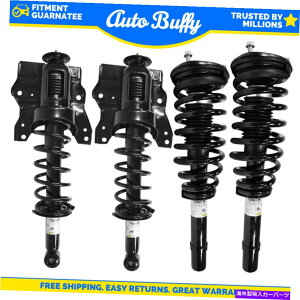 サスペンション UNITY 4PCフロント&リアの左ストラットとコイルスプリングアセンブリ、ヒュンダイ、KIA UNITY 4PC Front & Rear Left Strut and Coil Spring Assembly for Hyundai , Kia