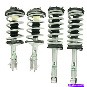 サスペンション フロントリアの左右右完全なストラットアセンブリに適合する1995-1999日産マキシマ Front Rear Left Right Complete Strut Assembly fits 1995-1999 Nissan Maxima
