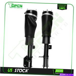 �T�X�y���V���� �t�����g�y�A�G�A�T�X�y���V�����V���b�N�A�u�\�[�o�[�K��02-2012�����W���[�o�[HSE�x�[�XL322 Front Pair Air Suspension Shock Absorber Fits 02-2012 Range Rover HSE Base L322�y���s�A���i�z