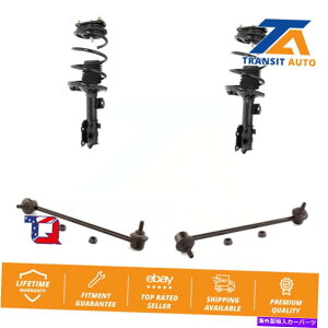 �T�X�y���V���� �q�����_�C�A�N�Z���gkia rio rio5�p�̃t�����g�R���v���[�g�V���b�N�A�Z���u����TQ�����N�L�b�g Front Complete Shock Assembly And TQ Link Kit For Hyundai Accent Kia Rio Rio5�y���s�A���i�z