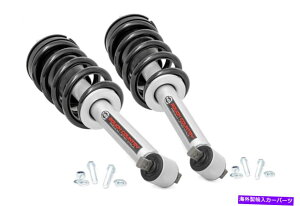 �T�X�y���V���� ���t�J���g���[3.5 "N3 07-13�V�{���[/GMC 1500 -501084�p�̃X�g���b�g Rough Country 3.5" N3 Loaded Struts for 07-13 Chevy/GMC 1500 -501084