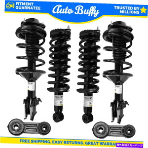 TXyV Unity 6PCtgAXgbgƃRCXvO +XEFCo[ÑXo UNITY 6PC Front Left & Rear Struts and Coil Spring + Sway Bar Link for Subaru