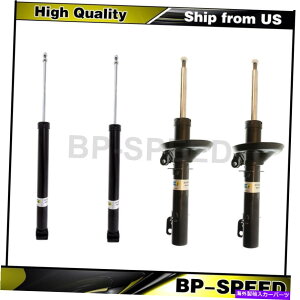 サスペンション アウディTT 4 Xビルシュタインフロントリアショックアブソーバーサスペンションアセンブリ Fits Audi TT 4 X Bilstein Front Rear Shock Absorber Suspension Struts Assembly