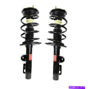�T�X�y���V���� Ford Flex 3.5L 10-12�p��2�̃t�����g�������[�X�g���b�g�ƃR�C���X�v�����O�L�b�g�̃y�A�Z�b�g Pair Set of 2 Front Monroe Strut and Coil Spring Kit For Ford Flex 3.5L 10-12�y���s�A���i�z