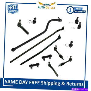 �T�X�y���V���� 1998�N����1999�N�̐V�����t�����g�X�e�A�����O�T�X�y���V�����L�b�g�Z�b�g13��PCS2500 3500 New Front Steering Suspension Kit Set 13 Pcs For 1998-1999 Dodge Ram 2500 3500