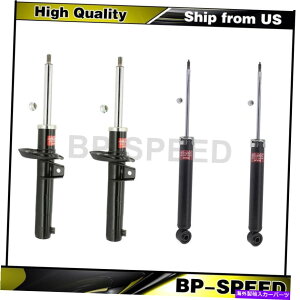 �T�X�y���V���� �t�H���N�X���[�Q��EOS 2007-2014 4x KYB�t�����g���A�V���b�N�A�u�\�[�o�[�T�X�y���V�����X�g���b�g Fits Volkswagen Eos 2007-2014 4X KYB Front Rear Shock Absorber Suspension Struts�y���s�A���i�z