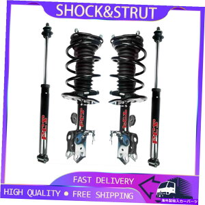 TXyV tgRv[gXgbgƃAVbNZbg4PCS FCS 2010-2015g^vEX Front Complete Strut and Rear Shocks Set 4PCS FCS For 2010-2015 Toyota Prius