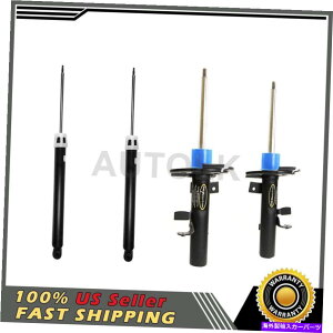 TXyV 2014-2018̃tH[htH[JX4x[VbNƃXgbgAtgVbNAu\[o[ For 2014-2018 Ford Focus 4X Monroe Shocks and Struts Rear Front Shock Absorber