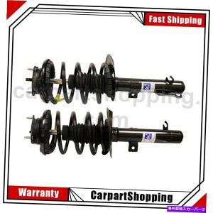 TXyV 2006N2007ÑtH[htH[JX̂߂ɁA2̃[Xgbg 2 Monroe Struts Complete Loaded Strut Coil Spring Front For 2006-2007 Ford Focus