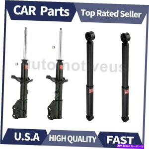 �T�X�y���V���� 2000 Mazda MPV�p��4�̃t�����g +���A�V���b�N�A�u�\�[�o�[�X�g���b�g��KYB�Z�b�g KYB Set of 4 Front + Rear Shock Absorber Strut For 2000 Mazda MPV