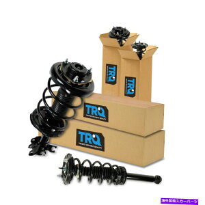 �T�X�y���V���� TRQ�X�g���b�g�X�v�����O�A�Z���u���t�����g���A�h���C�o�[��q�̏�q�Z�b�g4�̃}�L�V�}I30 TRQ Strut Spring Assembly Front Rear Driver Passenger Set of 4 for Maxima I30