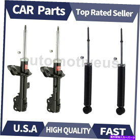 サスペンション KYB 4PCSフロント +リアショックアブソーバーストラット2009-2013 Mitsubishi Outlander KYB 4PCS Front + Rear Shock Absorber Strut For 2009-2013 Mitsubishi Outlander