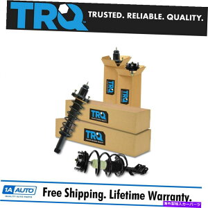 �T�X�y���V���� TRQ New Shock Strut Sprut Assembly Front Rear Kit�Z�b�g4�̃R���p�X�p�g���I�b�g TRQ New Shock Strut Spring Assembly Front Rear Kit Set of 4 for Compass Patriot