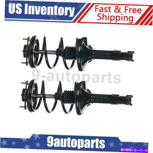 �T�X�y���V���� 2002�N����2007�N��Mitsubishi Lancer��Monroe Struts��Coil Spring���S�t�����g2 Monroe Struts & Coil Spring Complete Front 2 Of For 2002-2007 Mitsubishi Lancer�y���s�A���i�z