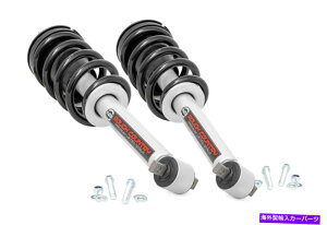 �T�X�y���V���� ���t�J���g���[GM 6 �����グ��ꂽN3�X�g���b�g|���[�h07-13 1500 PU 501088 Rough Country GM 6Lifted N3 Strut|Loaded 07-13 1500 PU 501088�y���s�A���i�z