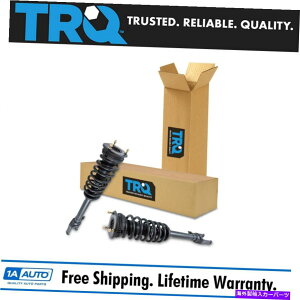 サスペンション TRQフロントロードされた完全なストラットスプリングアセンブリペア2PC用MLシリーズX164 TRQ Front Loaded Complete Strut Spring Assembly Pair 2pc for ML-series X164