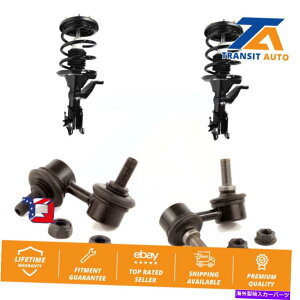 �T�X�y���V���� �z���_�V�r�b�N�̃t�����g�V���b�N�A�Z���u����TOR�����N�L�b�g�̓n�C�u���b�hSI���f�������O���܂� Front Shock Assembly And TOR Link Kit For Honda Civic Excludes Hybrid Si Models�y���s�A��